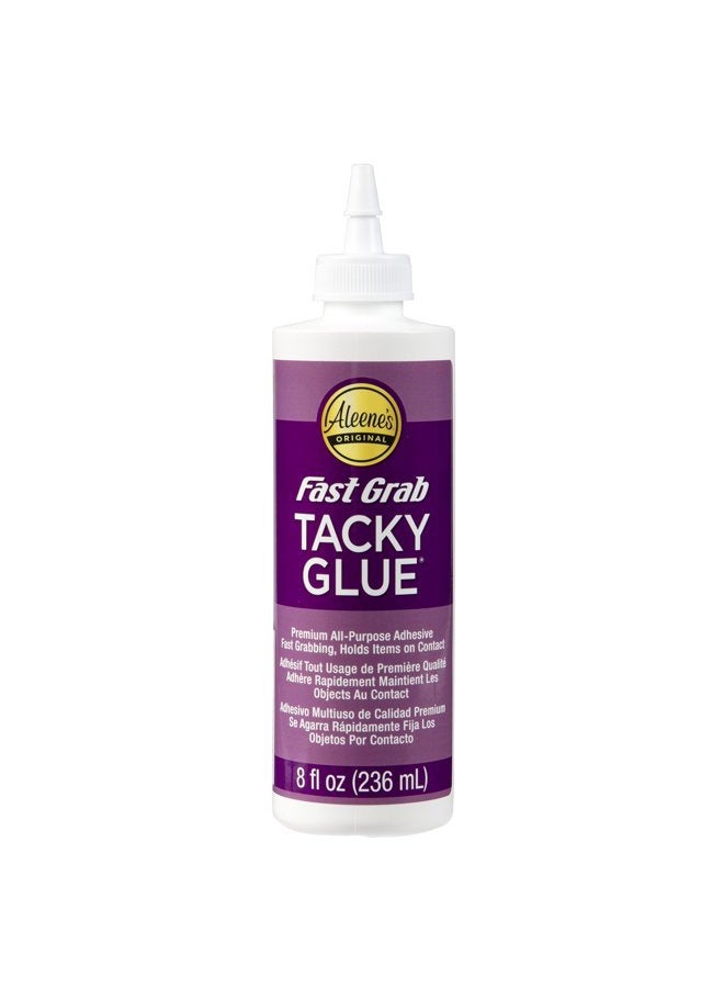 Aleene's 24964 Fast Grab Tacky Glue 8oz, 8-Ounce, 8 Ounce - Image 1
