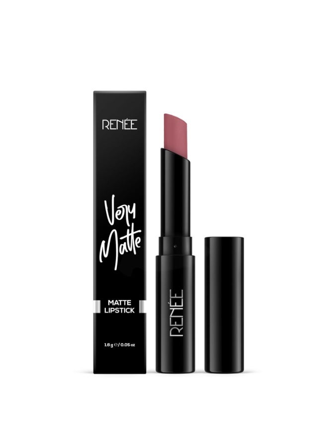 رينيه أحمر شفاه ريني غير لامع للغاية - بيري بليس، لون مكثف، تغطية كاملة، يدوم طويلاً وخفيف الوزن، تركيبة سهلة الانزلاق مع لمسة نهائية مخملية، مناسب لجميع المناسبات، مثالي للهدايا - Image 5