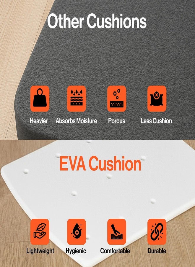 SuperHandy EVA Cushion Pad for Portable Floor & Bath Lift (Model GUT170 Compatible) - Soft, Waterproof, Lightweight 1.9 lbs, Ergonomic Comfort Seat Pad Add-On - Image 5
