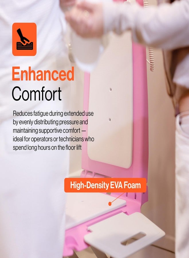SuperHandy EVA Cushion Pad for Portable Floor & Bath Lift (Model GUT170 Compatible) - Soft, Waterproof, Lightweight 1.9 lbs, Ergonomic Comfort Seat Pad Add-On - Image 4