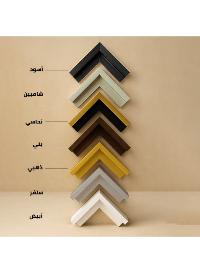 لوحه تجريدية - بإطار أسود - Image 2