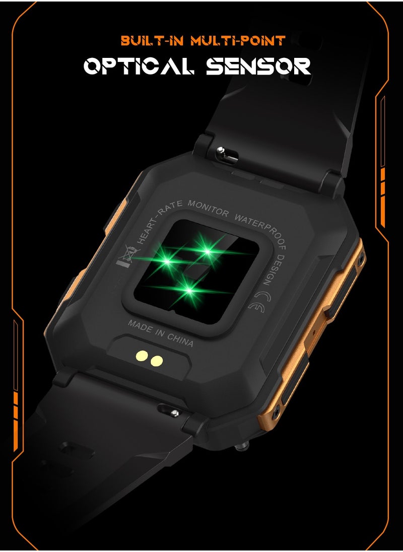 Smart Watch for Men Sports Smartwatch with Bluetooth Call IP68 1.83 inch Fitness Tracker