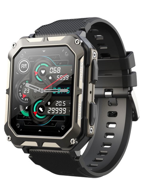Smart Watch for Men Sports Smartwatch with Bluetooth Call IP68 1.83 inch Fitness Tracker