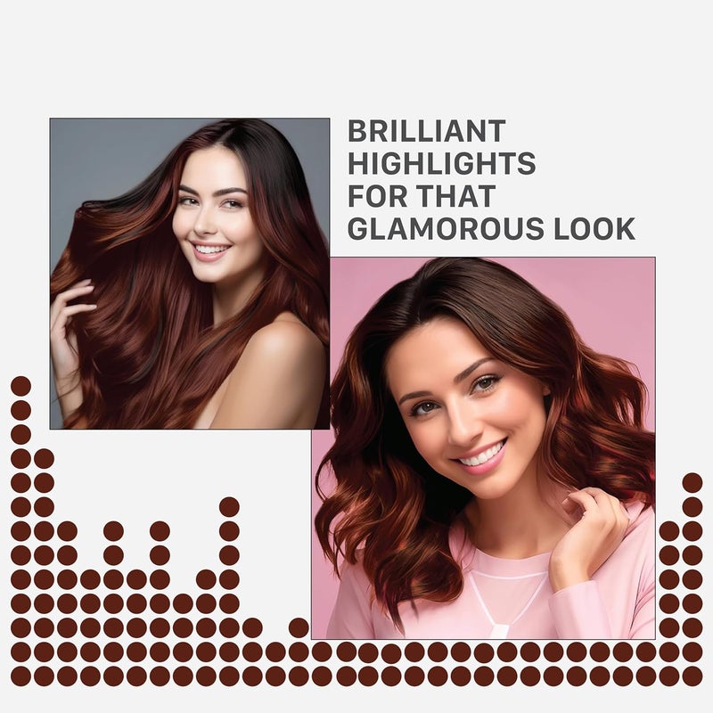 Streax ستريكس مجموعة تلوين الشعر المصغرة هايلايت كيت لاتيه بني تلوين الشعر البني | تلوين الشعر للنساء غنية وحيوية وسهلة الاستخدام تطبيق DIY - Image 2