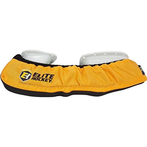 Elite Hockey Pro-Skate Guard (Yellow, JR/Medium) - Image 2