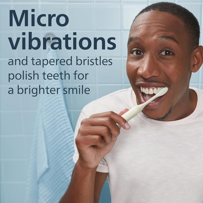 فيليبس سونيكير Sonicare Philips One by Rechargeable Toothbrush, Snow, HY1200/07, 1 Pack - Image 2