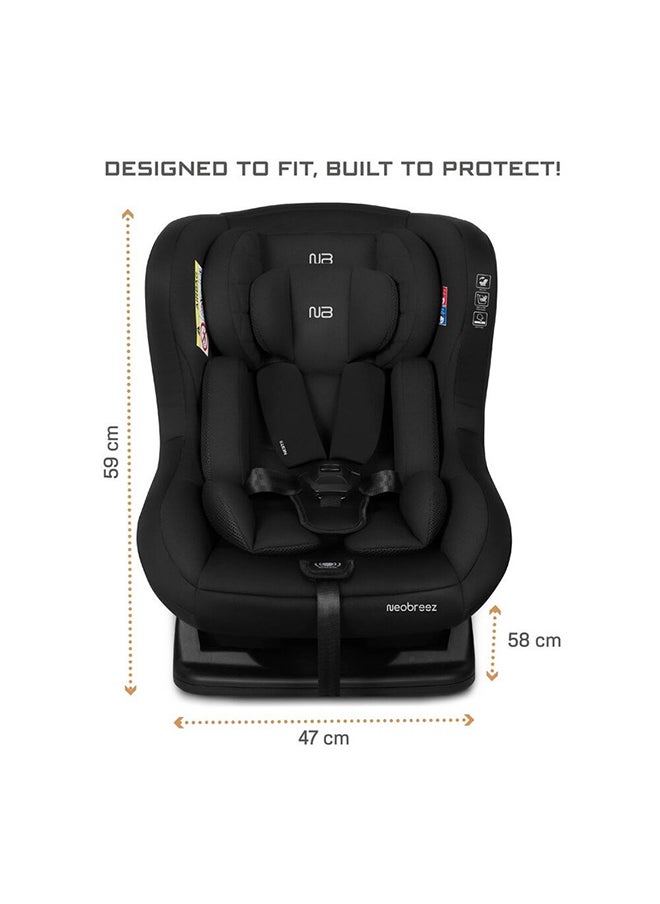 neobreez Nestii Infant/Baby/Kids Travel 2 In1 Convertible Car Seat, Ece R44, Space Saving Car Seat Reducer & Wedge, Forward Facing & Rear Facing, Slip Stopper, Injection Mold, 4 Level Recline (0-4 Years, 18Kg)  - Image 3