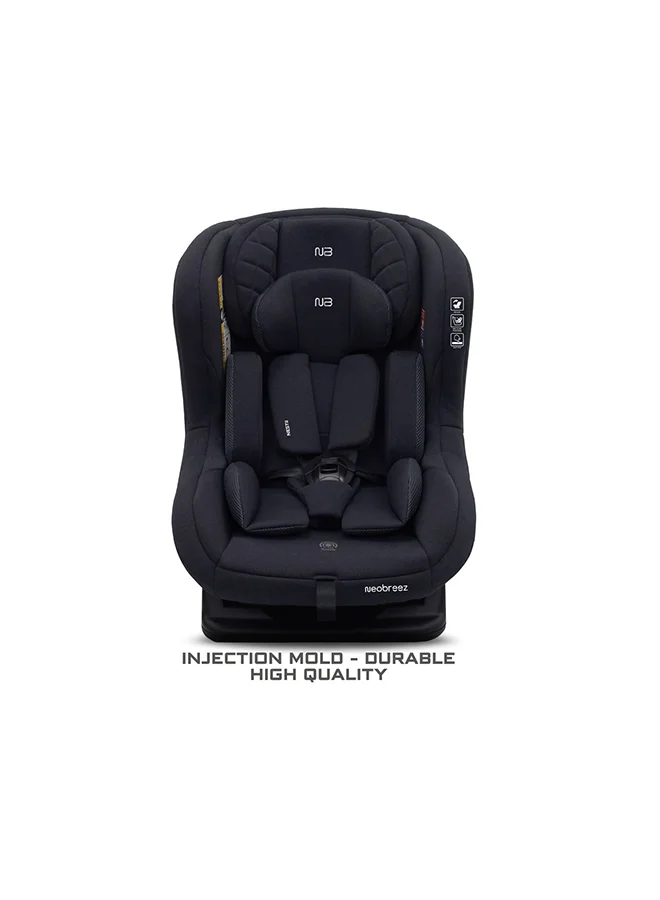 neobreez NESTII Infant/Baby/Kids/Toddler Travel 2 In 1 Convertible Car Seat, ECER44, Reducer & Wedge, Forward Facing&Rear Facing,  Slip Stopper, Injection Mold, 4 Level Recline, 0-4Yrs, 18Kg, Group 0+/1, 5 Point Harness