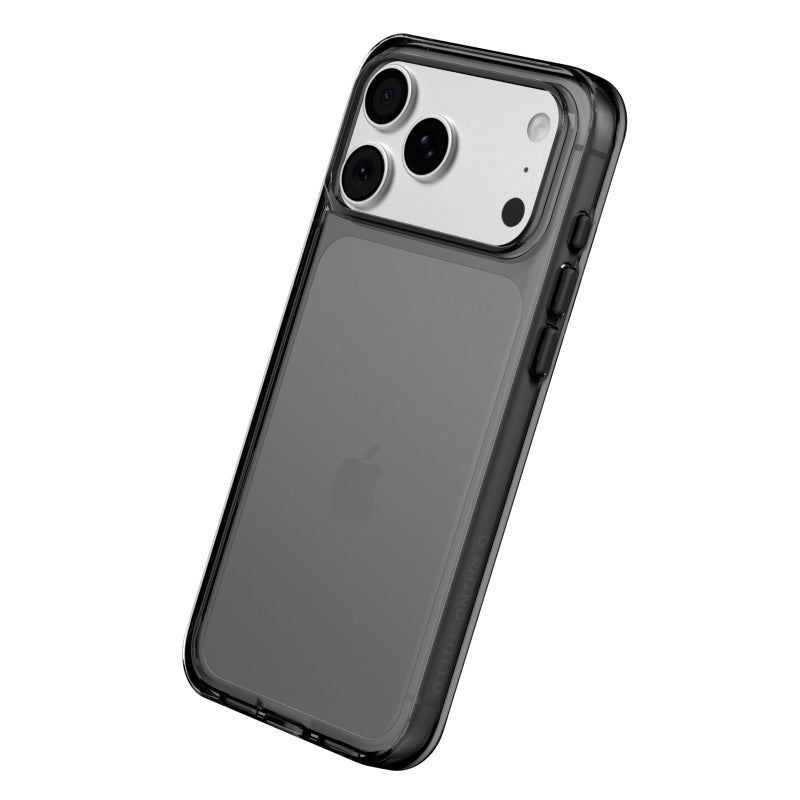 RhinoShield Clear Case Compatible with iPhone 17 Pro Max Transparent Protective Phone Case Exceeds Military Drop Standards Scratch Resistant Shockproof Trendy Colors Ash Black - Image 2