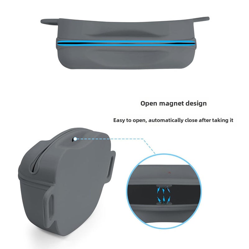 Cross-Border Silicone Dog Training Waist Bag New Dog Treatment Bag Outdoor Portable Belt Type Pet Training Bag Ready Stock(Ringer flute) - Image 3
