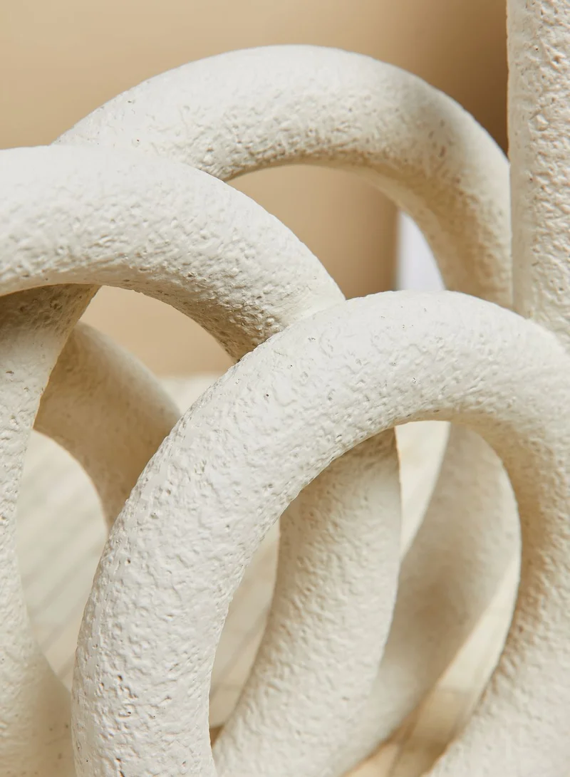 present time Statement Ring Candle Holder