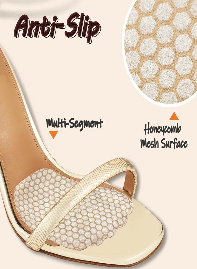 Zaiwoo Ball of Foot Cushions for Women(2 Pairs Foot Pads), High Heel Inserts, Metatarsal Pads Women, Pain Relief and Comfort，Anti Slip, Invisible - Image 4