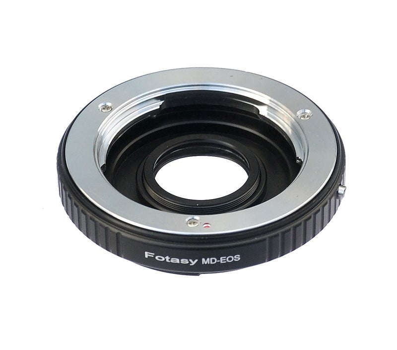 Fotasy Minolta MD Lens to Canon EF Adapter, MD EF Adapter, MD EF-S, Infinity Focus,Fits Canon DSLR 6D 5D Mark IV III II 1Ds 1D 7D II 7D 90D 80D 77D 70D 60D 50D 1300D 1200D 1100D 1000D 760D 750D 700D - Image 1