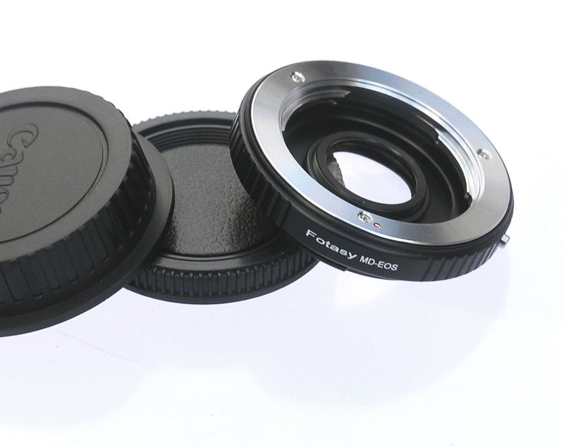 Fotasy Minolta MD Lens to Canon EF Adapter, MD EF Adapter, MD EF-S, Infinity Focus,Fits Canon DSLR 6D 5D Mark IV III II 1Ds 1D 7D II 7D 90D 80D 77D 70D 60D 50D 1300D 1200D 1100D 1000D 760D 750D 700D - Image 2