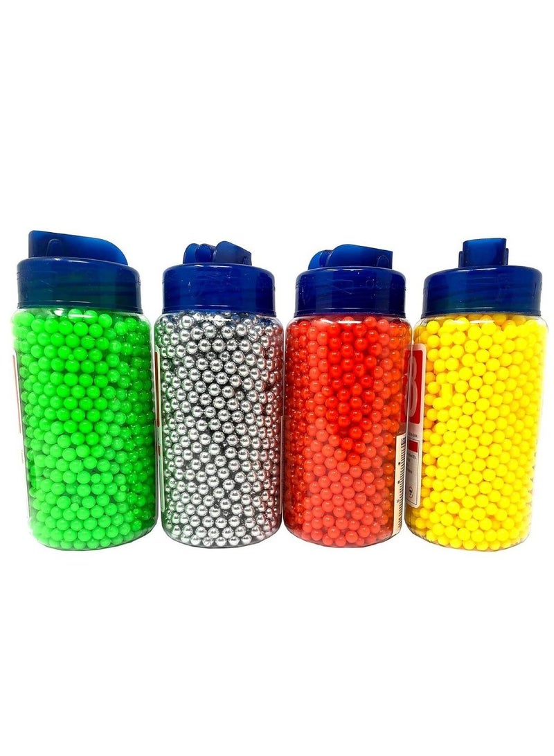 BB Bullets Green Silver Orange And yellow 2000 Pieces Each 8000 Pieces In Total - Image 1