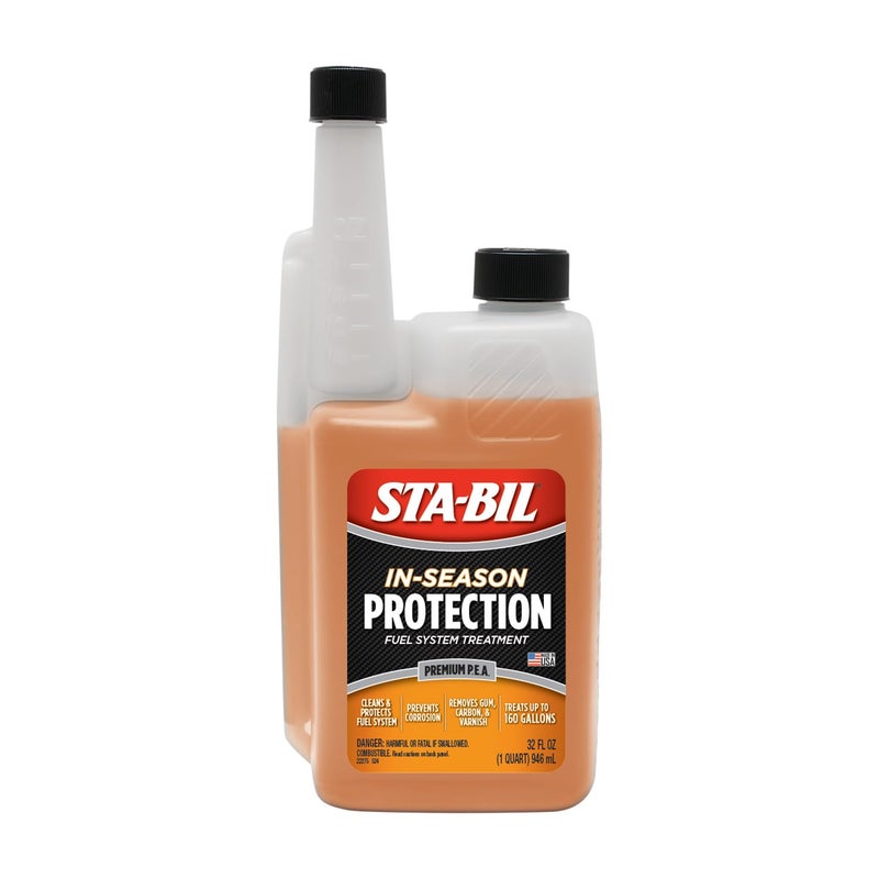 STA-BIL In-Season Protection Fuel Stabilizer Treatment, 32 Fl. Oz (Pack of 6)