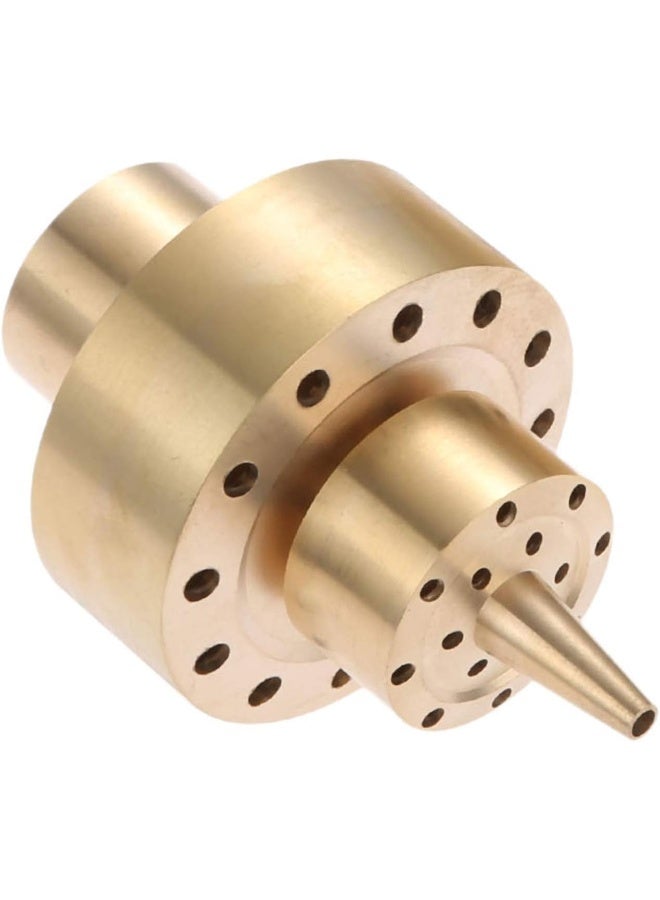 Hicello 1" (G1/DN25) Brass Fountain Nozzle â€“ Spray Height 1.5M, Coverage 1.3M, for Garden Pond & Decorative Water Features â€“ [Size: Fit for 1 Inch Male Thread Only] - Image 4