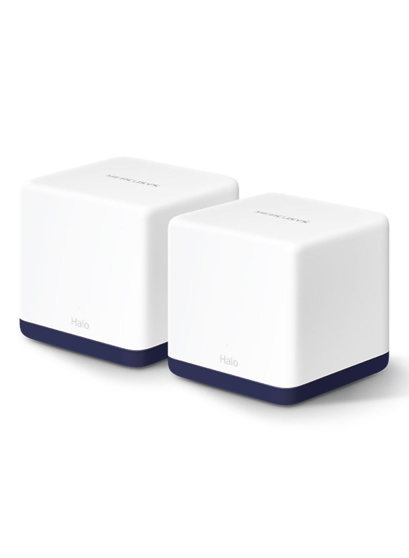 MERCUSYS Halo H50G AC1900 Whole Home Mesh Wi-Fi System WHITE - Image 1