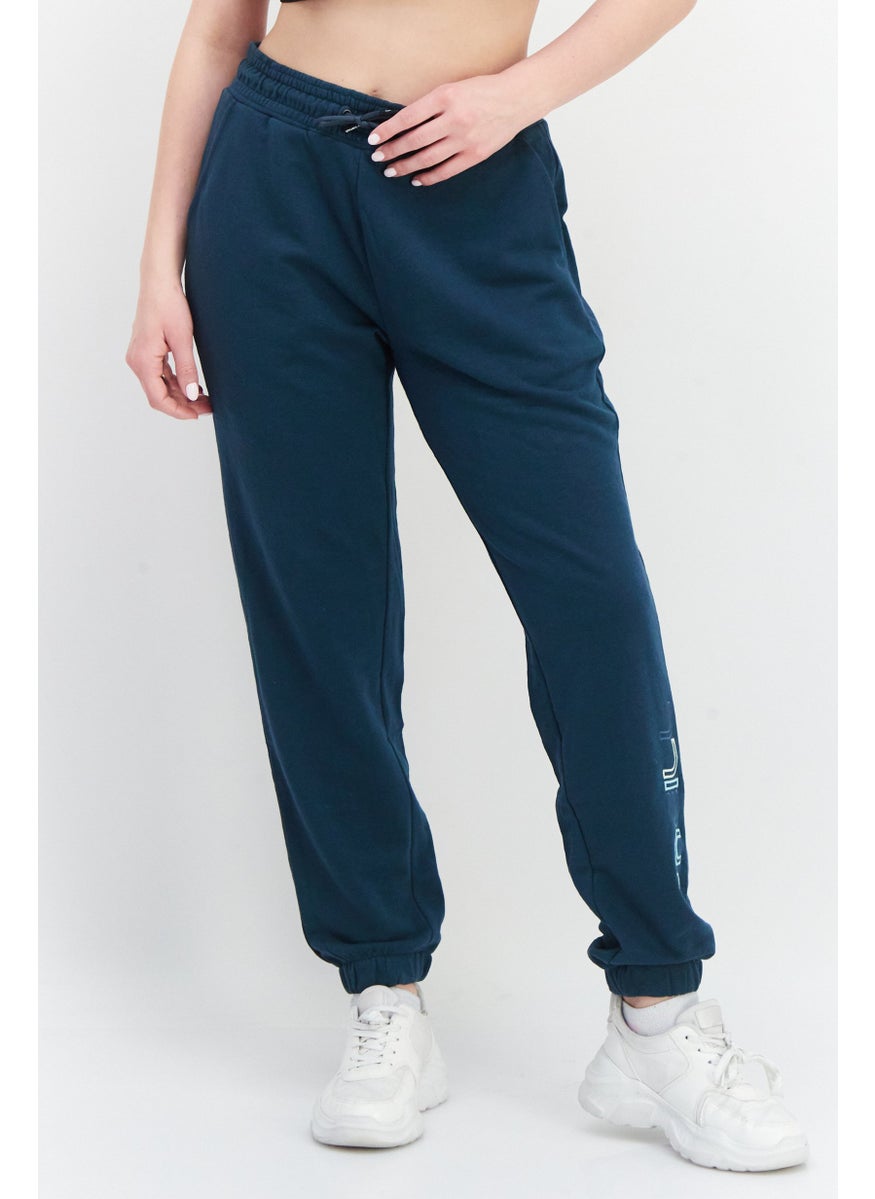O'NEILL Women Brand Logo Drwastring Sweatpants, Navy  - Image 1