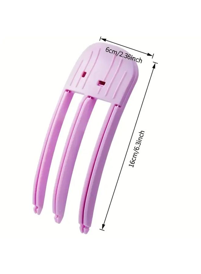 Wind Carving Comb and Wind Shaped Comb Set for Hair Styling and Volume ABS Plastic Wide Tooth Design - Image 5