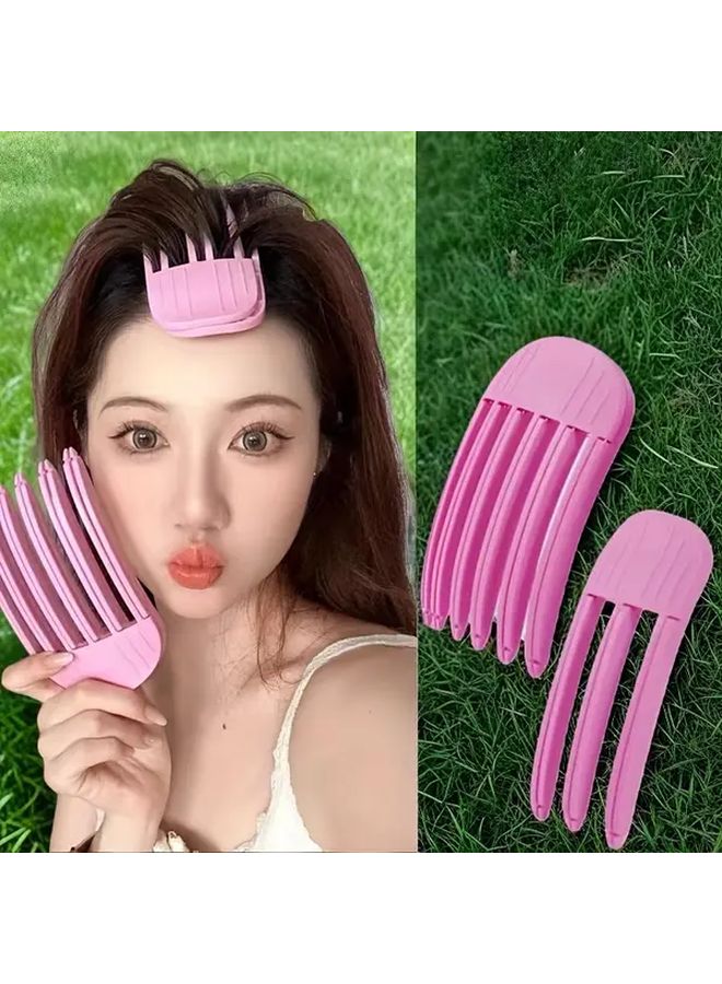 Wind Carving Comb and Wind Shaped Comb Set for Hair Styling and Volume ABS Plastic Wide Tooth Design - Image 2