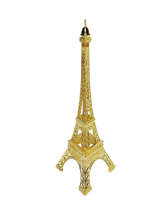 allgala Eiffel Tower Statue Decor Alloy Metal, and Size (07", Gold) - Image 2