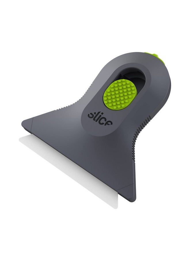 Slice Slice 10590 Small Scraper, Ceramic Blade, Lasts 11x Longer Than Metal, Finger Friendly, Comfortable to Use, No Strain on Thumb or Hand, Auto-Retractable, Compact Size, Left or Right Hand  - Image 1