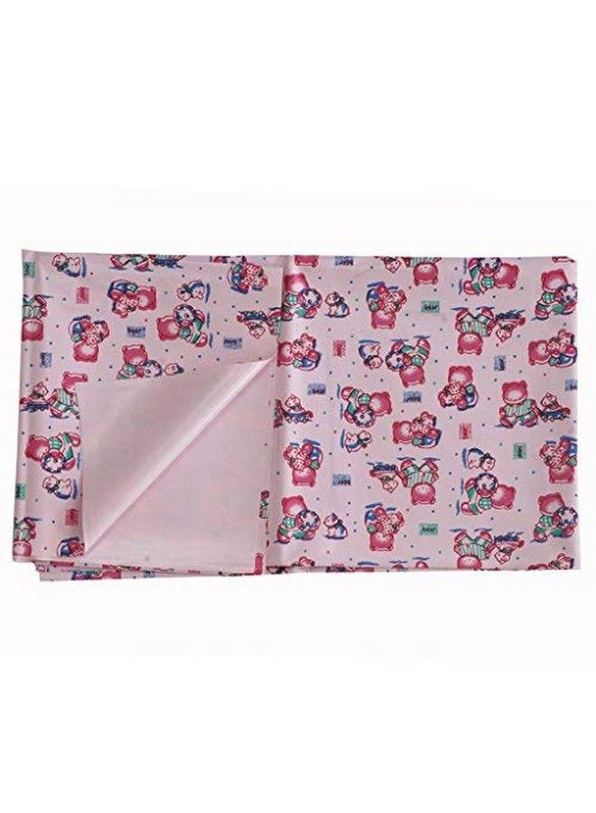 Aarushi Rubber Waterproof Baby Sleeping Sheet Pinkradom Print - Image 2