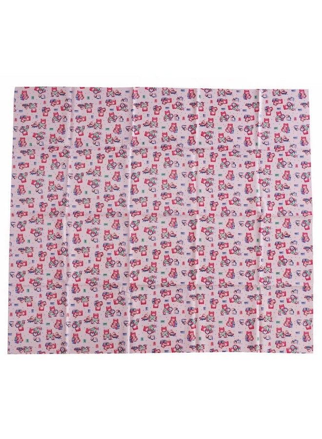 Aarushi Rubber Waterproof Baby Sleeping Sheet Pinkradom Print - Image 4