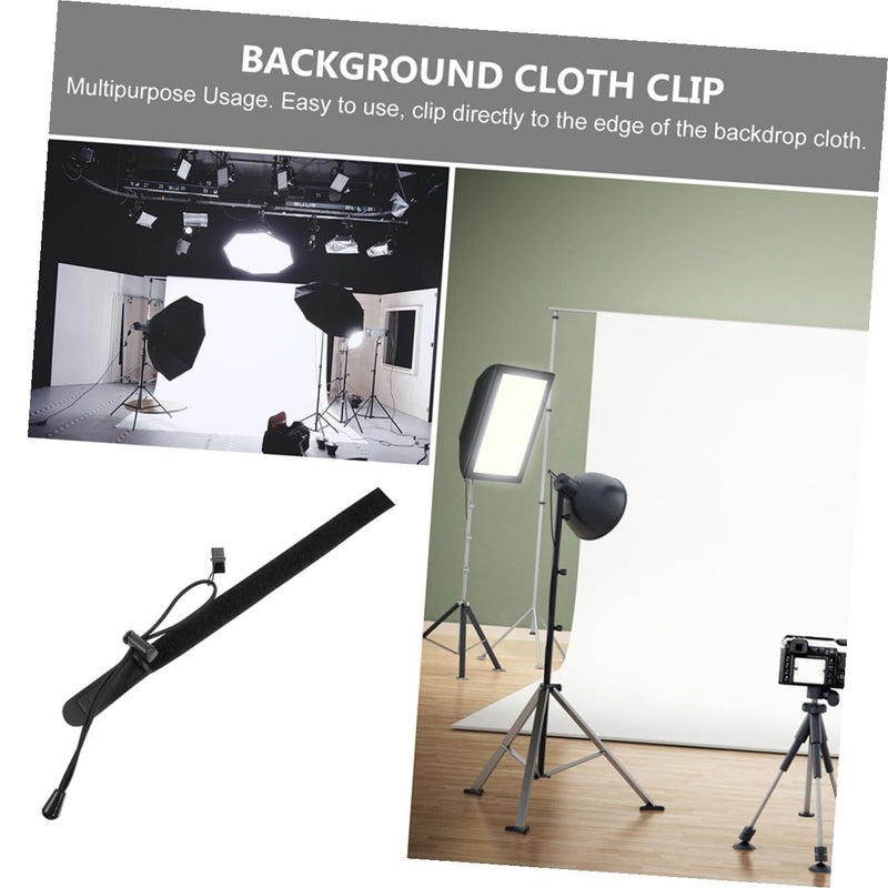 6pcs Photography Background Clips And Adjustable Backdrop Clamps Spring Clamp Holders For Photo Studio Backdrop Support Suitable For Professional Photography And Video Shooting - Image 5