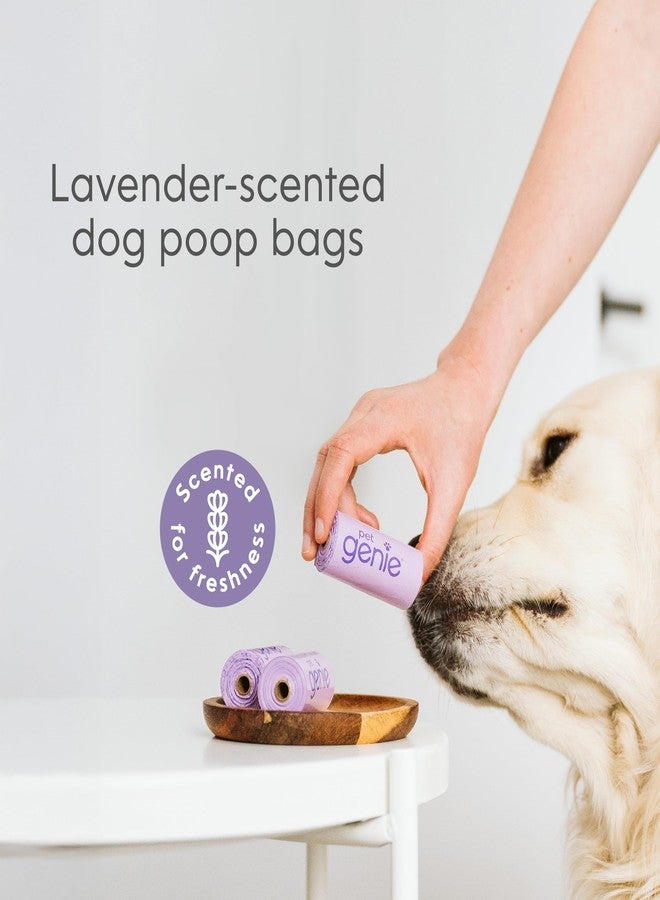 Pet Genie, Dog Poop Bags Rolls Scented, Extra Strong & Leak-Proof for Dogs, Lavender Scented, Easy Tear Pet Waste Bags, Made from 65% Recycled Plastic, 16 Rolls (240 Count) - Image 4