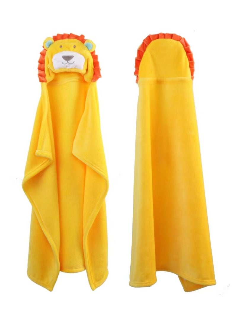 Goolsky Toddler Hooded Bath Towel Ultra Soft Towel Highly Absorbent Bathrobe Blanket for Boys Girls - Image 2