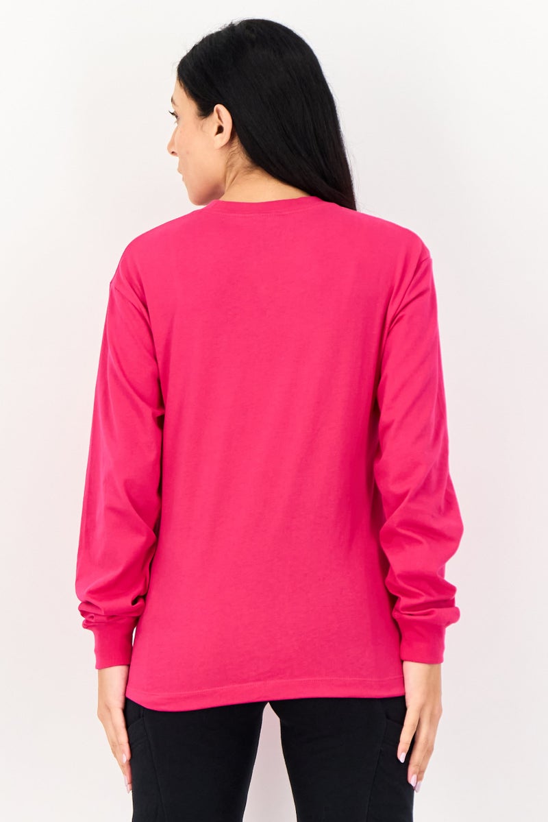 Nike Women Sportswear Fit Long Sleeve Outdoor T-Shirt, Pink - Image 4