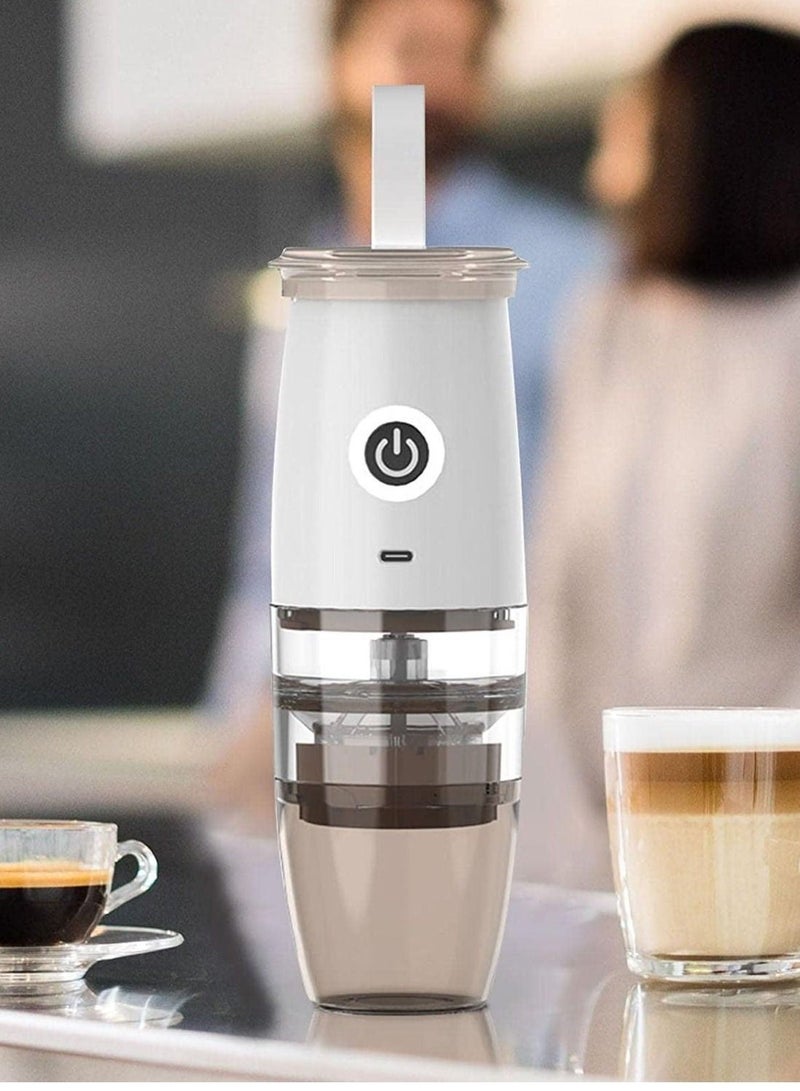 Portable Electric Burr Coffee Grinder, Electric Coffee Bean Grinder Mill, Adjustable Automatic Conical Burr Grinder with 5 Precise Grind Settings for Espresso/Drip/Pour Over/French Press  - Image 1