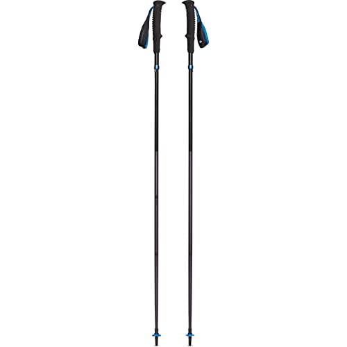 Black Diamond Distance Z Trekking and Running Poles Pair of Foldable Lightweight Fixed Length Aluminum Hiking Poles Pewter 130 cm