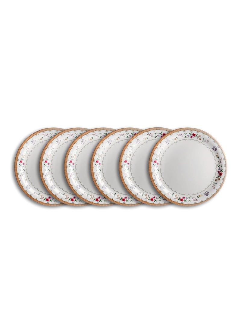 Superware Superware | Pure Melamine | Buffet Plate Set – Royal Opera 12.5” (6 nos.) | Stain Free, Glazed Finish  - Image 1