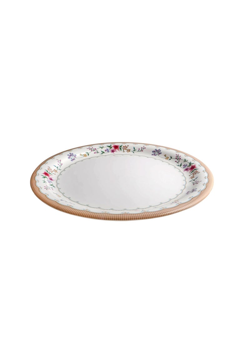 Superware Superware | Pure Melamine | Buffet Plate Set – Royal Opera 12.5” (6 nos.) | Stain Free, Glazed Finish  - Image 5