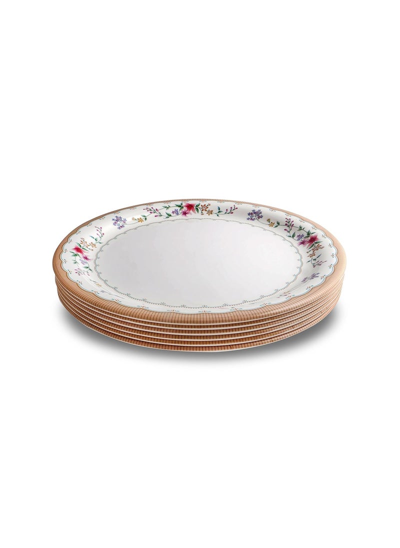 Superware Superware | Pure Melamine | Buffet Plate Set – Royal Opera 12.5” (6 nos.) | Stain Free, Glazed Finish  - Image 2