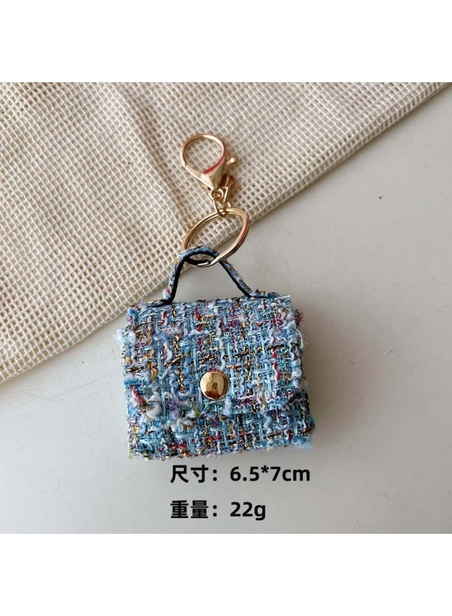 Fashion Mini Bag Keychain Pendant Backpack Handbag Pendant Storage Bag Coin Purse Headphone Bag