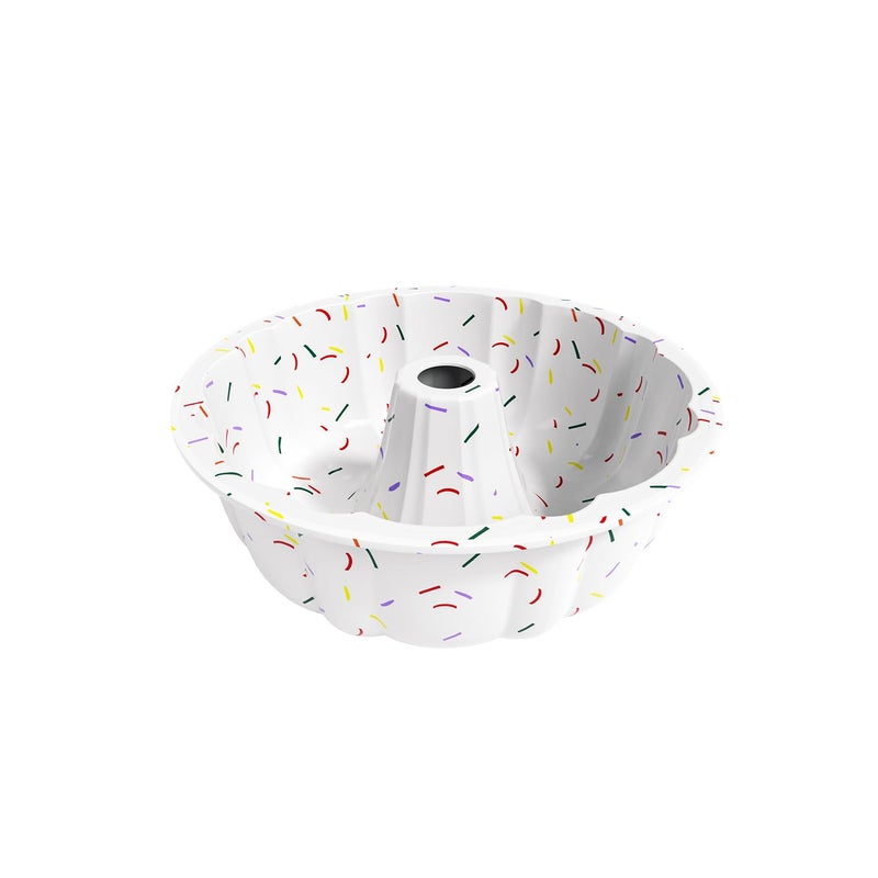 saphe Silicone Cake Pan, Silicone Cake Molds, Bakeware Non Stick 10 Inch Pan for Jello,Gelatin, Round Baking Molds for chsescake (1) - Image 1