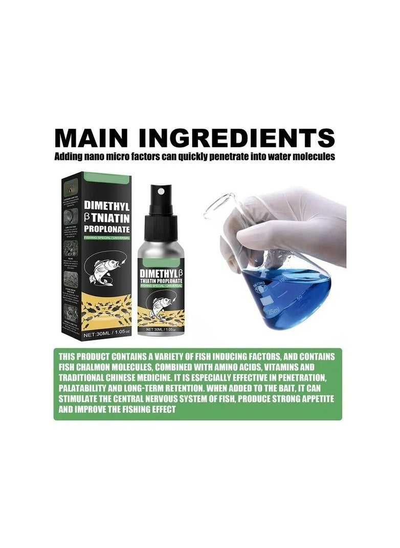 Generic - زجاجة واحدة سعة 30 مل من بخاخ طعم السمك المحمول، طعم سمك ذو رائحة جذابة، ملحقات طعم صيد الأسماك البحرية - Image 1