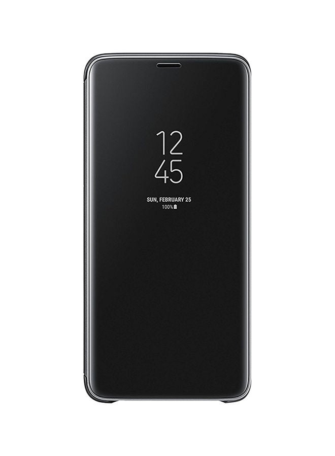 NIBEMINENT Protective Stand Flip Case Cover For Samsung Galaxy S9 Plus Black - Image 1