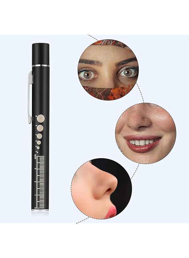 X spring Pen Light 2PCS USB Rechargeable Medical Pen Light Reusable LED Penlight with Dual Light Modes for Doctors Nurses and Students Diagnostic Tool with Pocket Clip and Bright LED Sources - Image 4