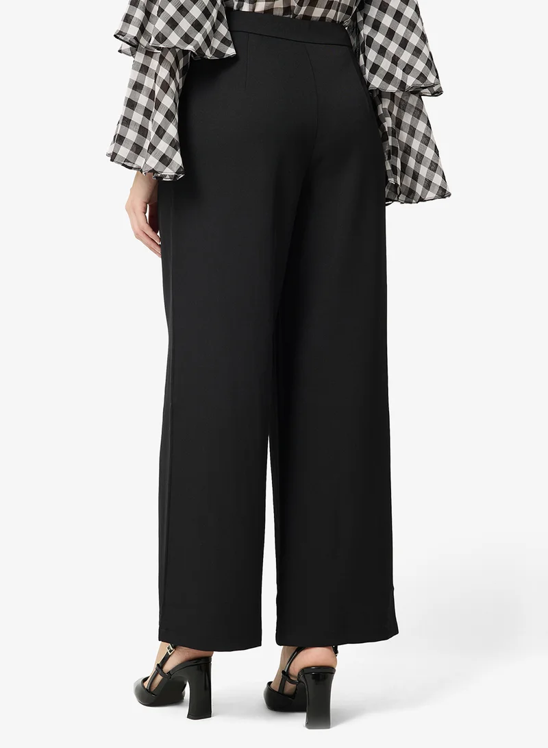 ايلا High Waist Trouser With Front Pleat