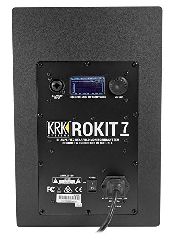 KRK ROKIT7G4 KRK 7" POWERED MONITOR,Black - Image 2
