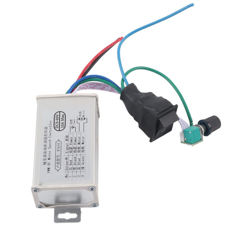 10A PWM Motor Speed Controller 9V 60V Forward Reverse Switch Professional Design - Image 4