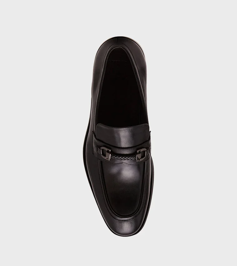 Steve Madden  Albert Metal Accent Loafers for Men | Best Price UAE