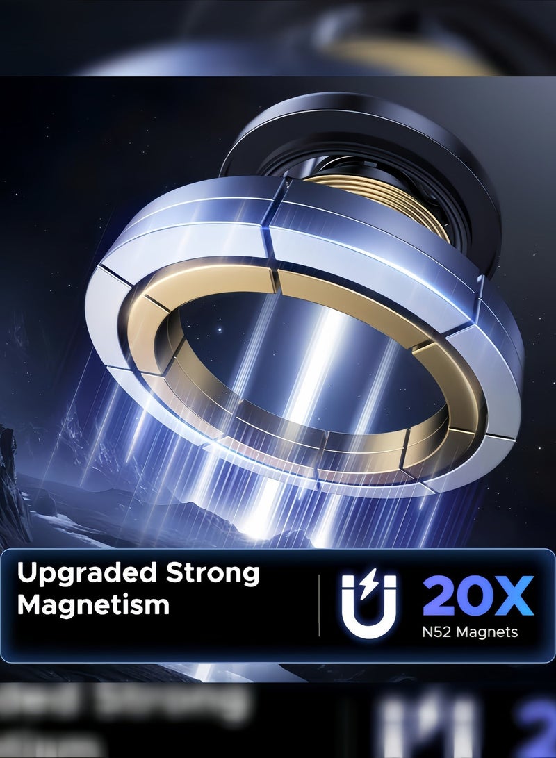 Super strong magnetic car air vent phone holder - easy to install, universal size, helps you enjoy the navigation experience. - Image 4