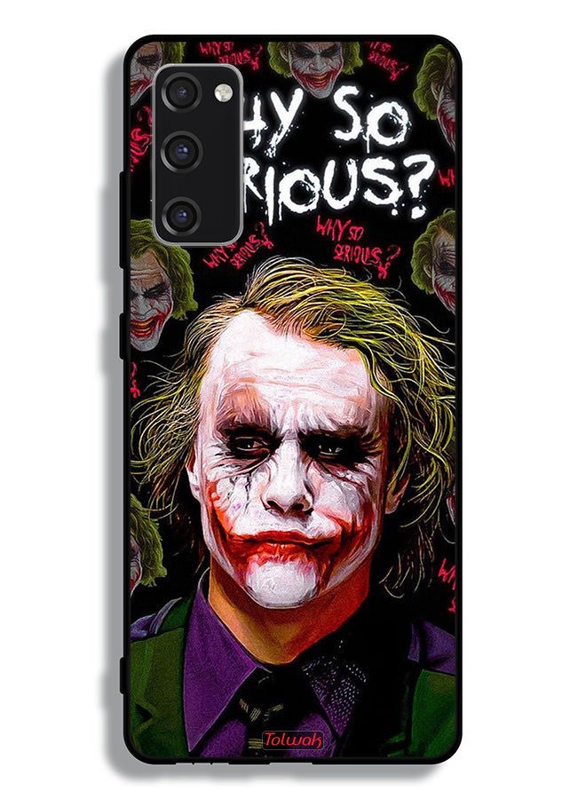 Tolwak Samsung Galaxy S20 FE 5G (2022) Protective Case Cover Why So Serious - Image 2