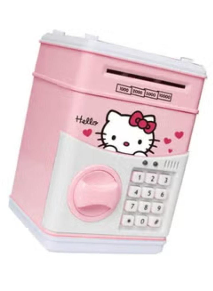 ماكينة الصراف الآلي للبنك الخنزير الإلكترونية المحمية بكلمة مرور، متينة وقوية لتوفير المال - Image 2